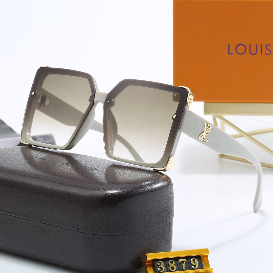 4-color fashionable LV letter sunglasses