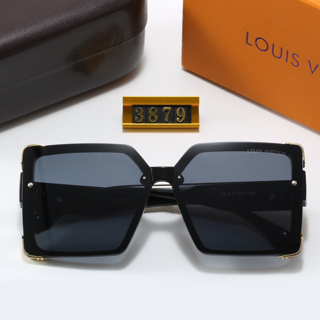 4-color fashionable LV letter sunglasses