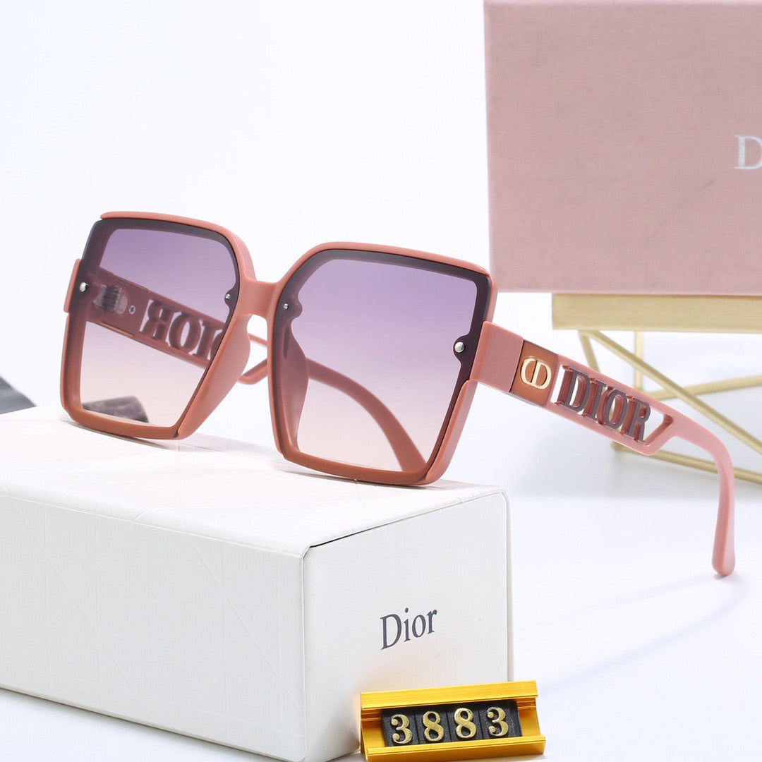 4-color fashionable CD letter sunglasses