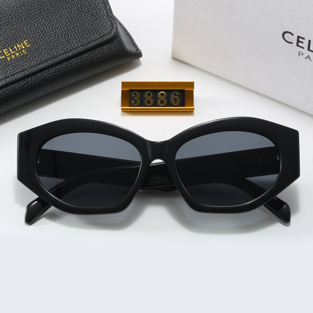 4-color fashionable CE letter sunglasses