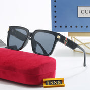 4-color fashionable GG letter sunglasses