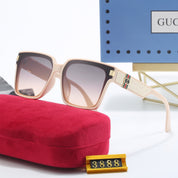 4-color fashionable GG letter sunglasses