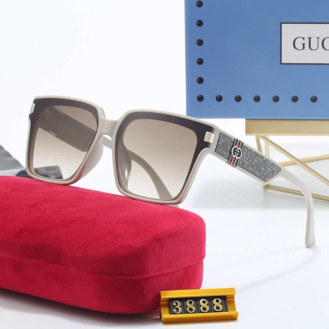 4-color fashionable GG letter sunglasses