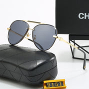 6-color fashionable CC letter sunglasses