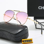 6-color fashionable CC letter sunglasses