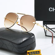 6-color fashionable CC letter sunglasses