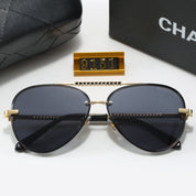 6-color fashionable CC letter sunglasses