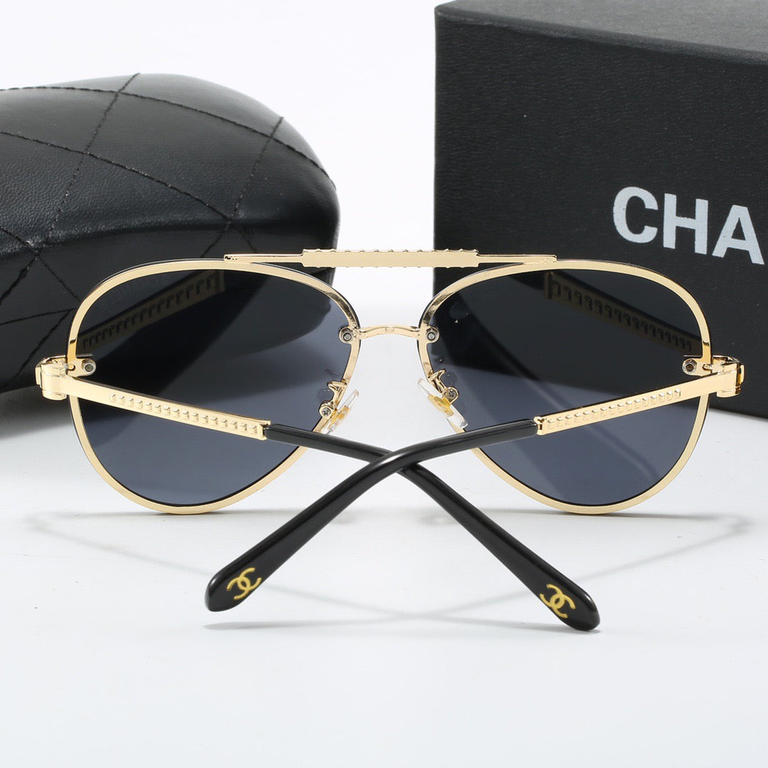 6-color fashionable CC letter sunglasses