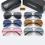 6-color fashionable CC letter sunglasses