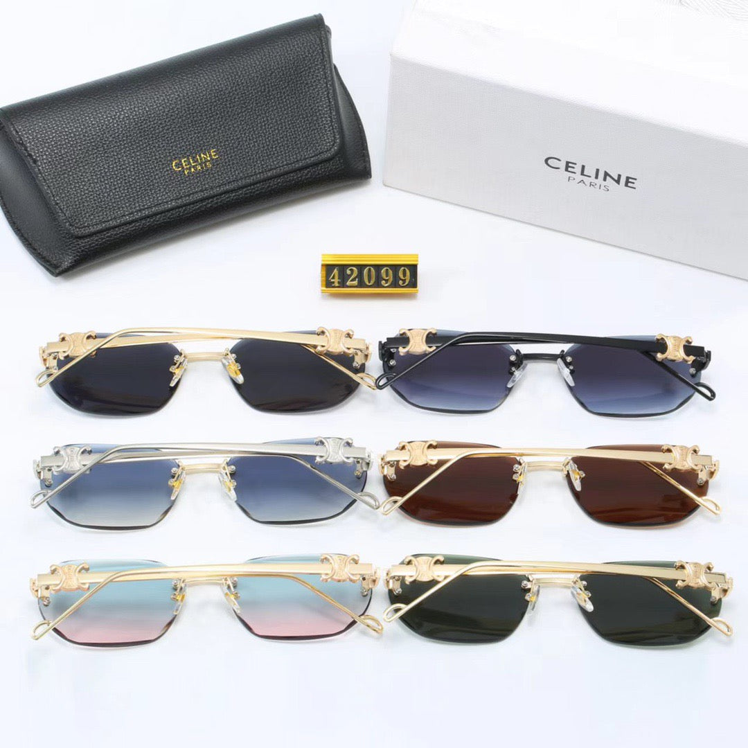 6 Color Women's Sunglasses—42099