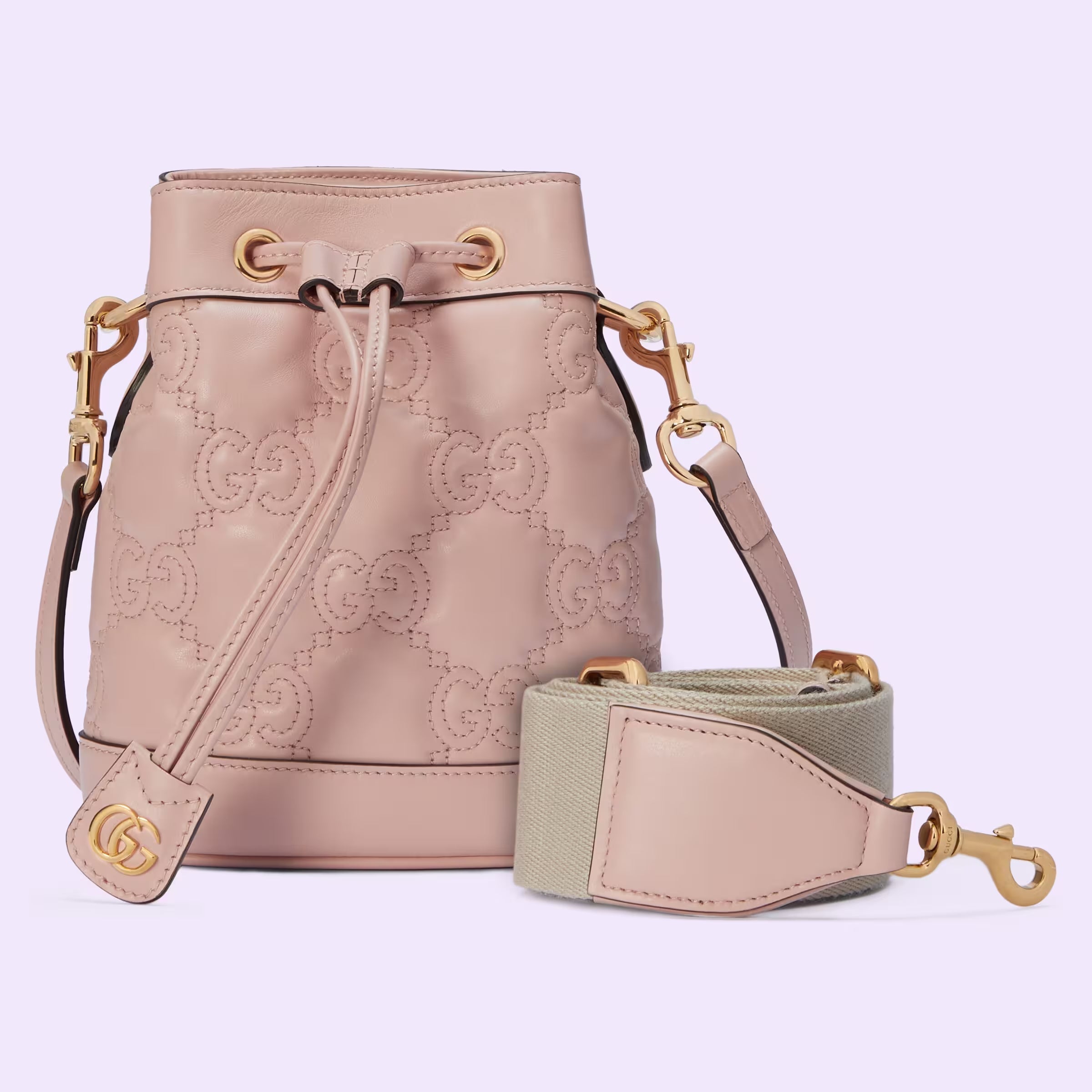 GG Matelassé bucket bag