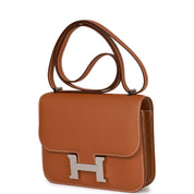 Hermès Constance 18 Gold Epsom Palladium Hardware