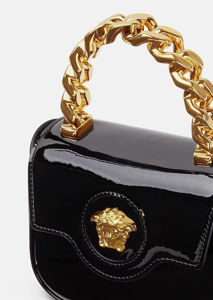 LA MEDUSA PATENT MINI BAG