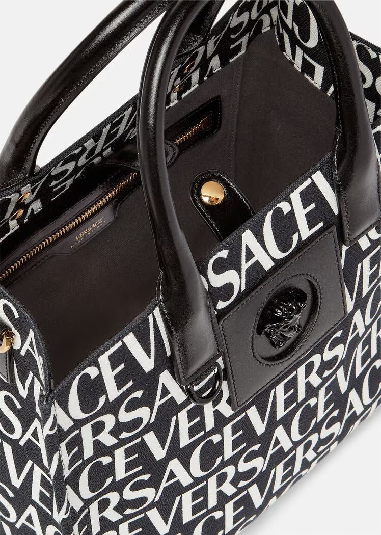 VERSACE ALLOVER TOTE BAG