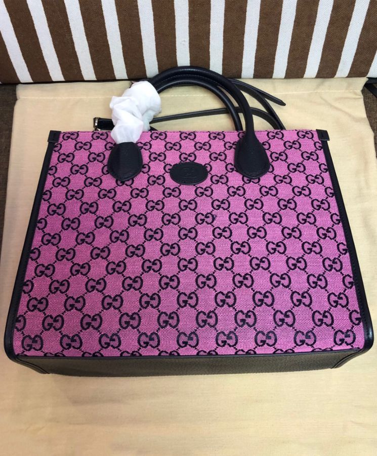 Gucci GG Multicolour Small Tote Bag 659983