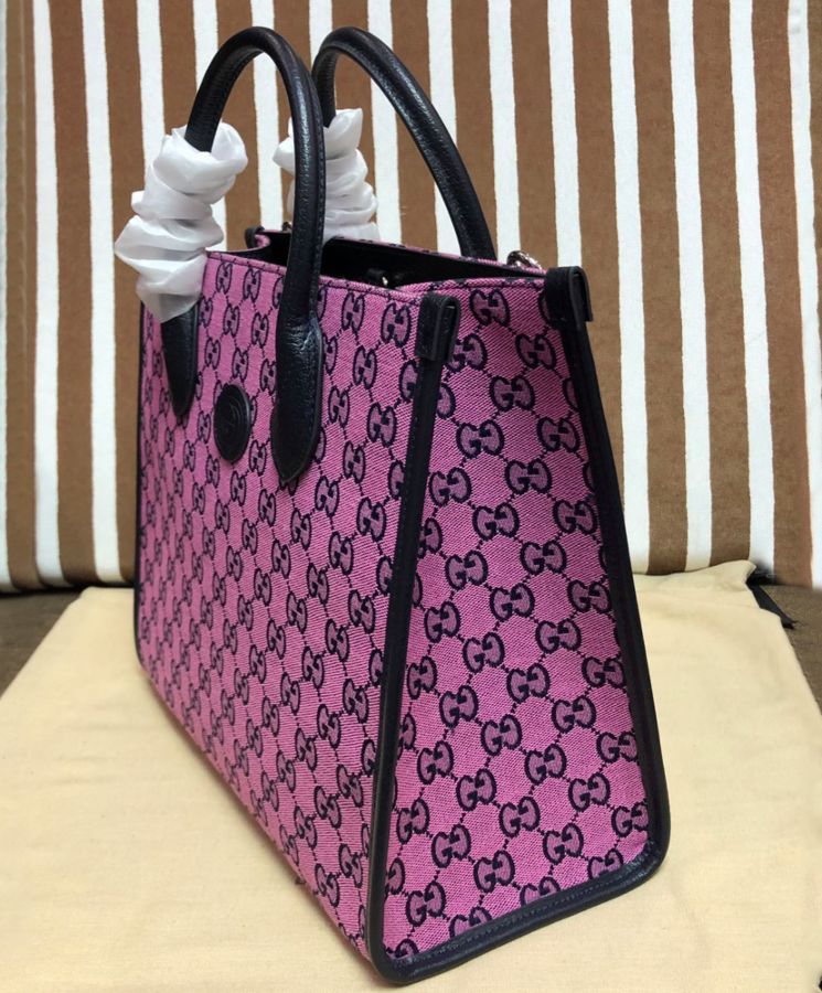 Gucci GG Multicolour Small Tote Bag 659983