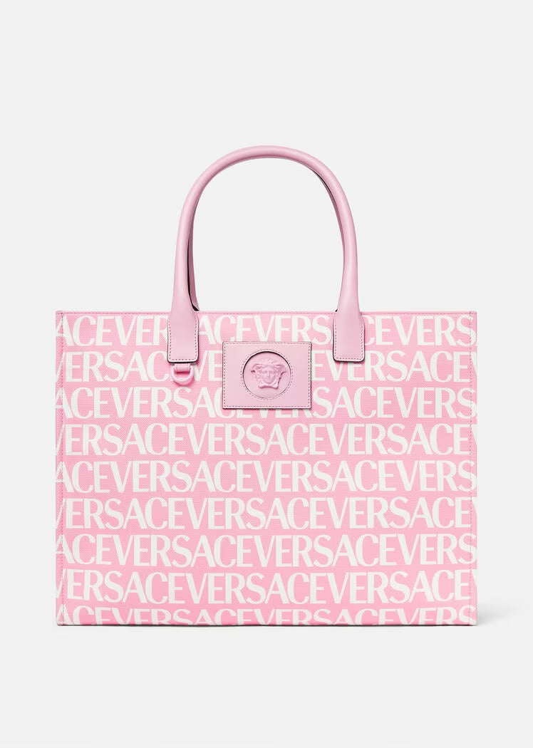 VERSACE ALLOVER LARGE TOTE BAG