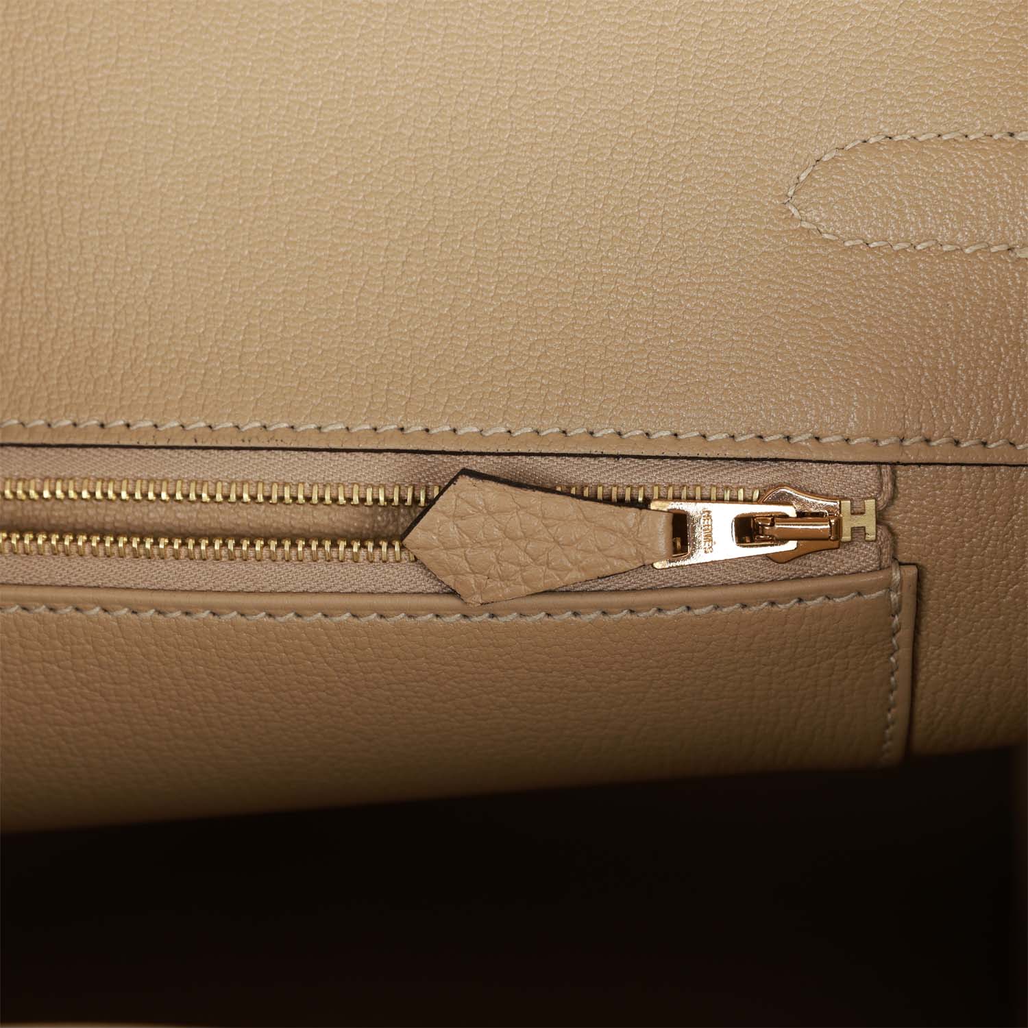 Hermès Birkin 35 Trench Clemence Gold Hardware