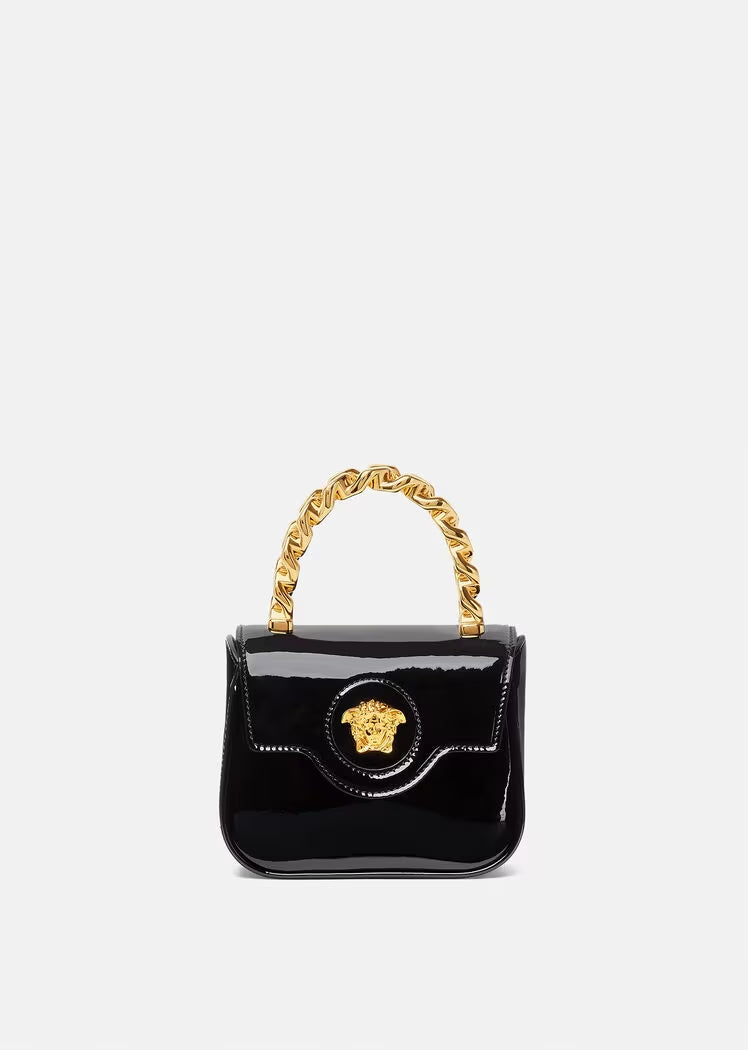 LA MEDUSA PATENT MINI BAG