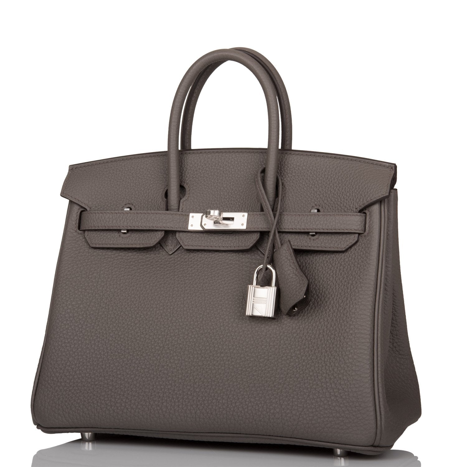 Hermès Birkin 25 Etain Togo Palladium Hardware