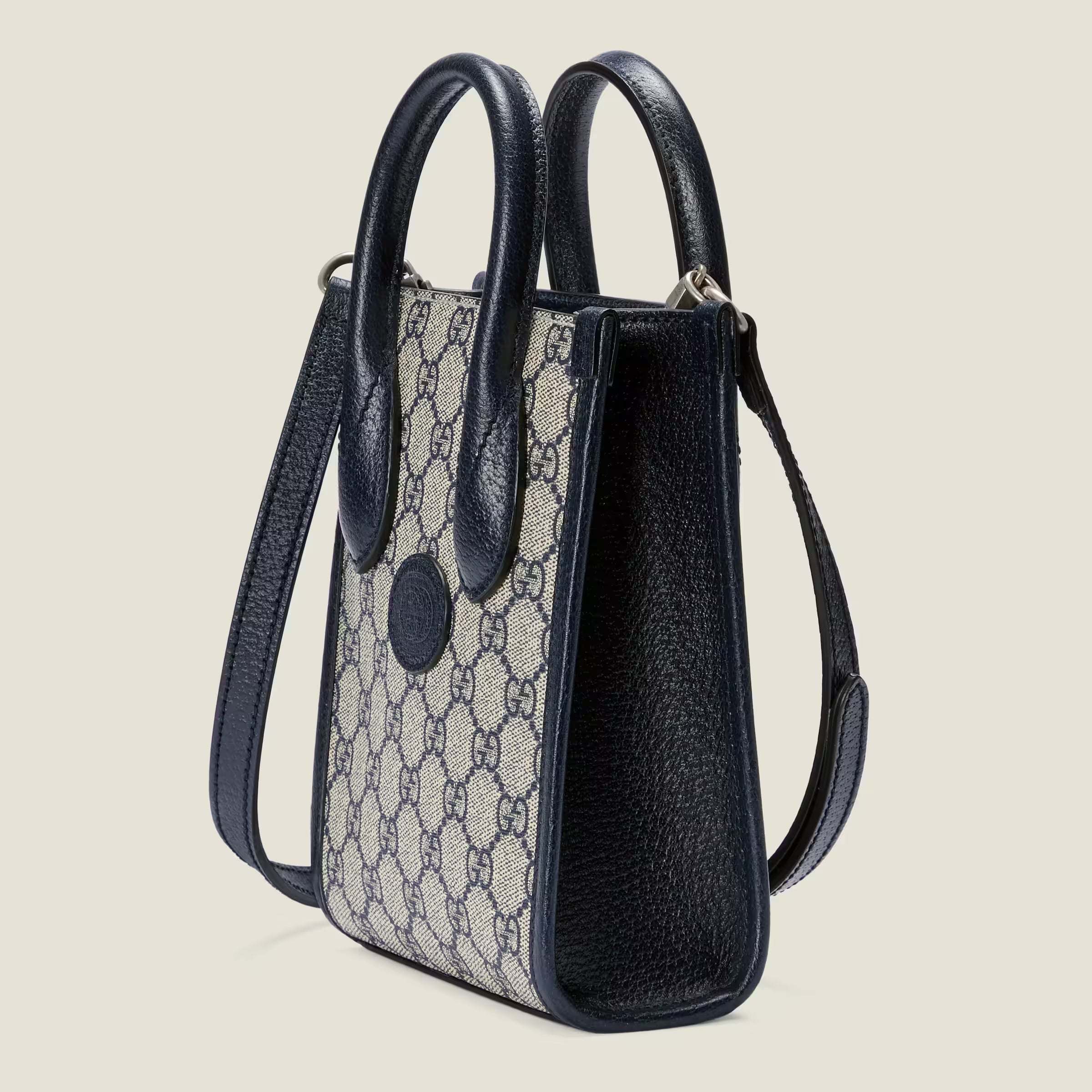 Mini tote bag with Interlocking G