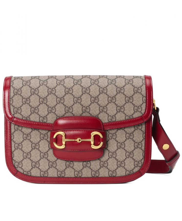 1955 Horsebit Bag 602204 Red