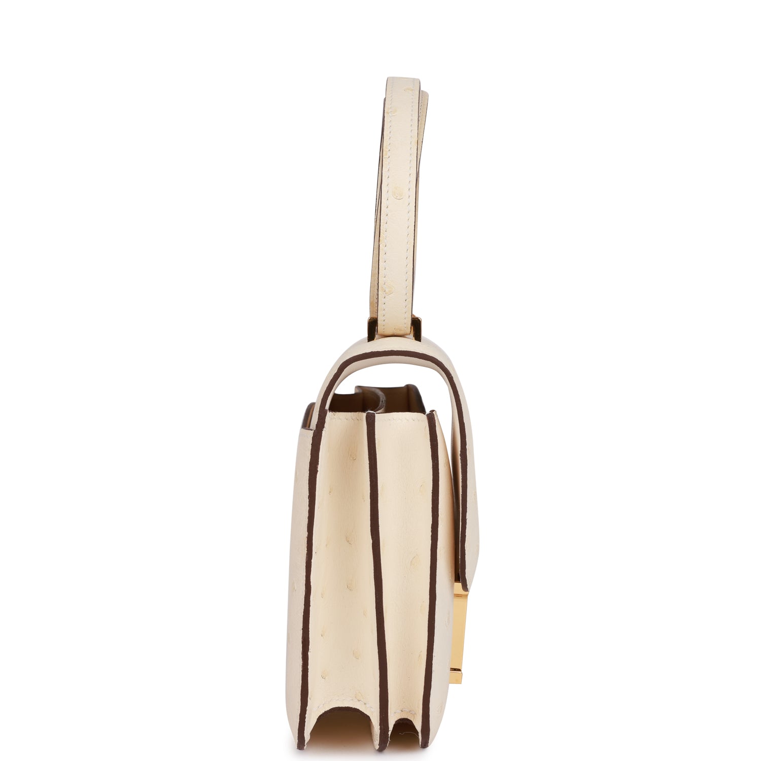 Hermès Constance 18 Nata Ostrich Gold Hardware