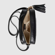 Soho small leather disco bag