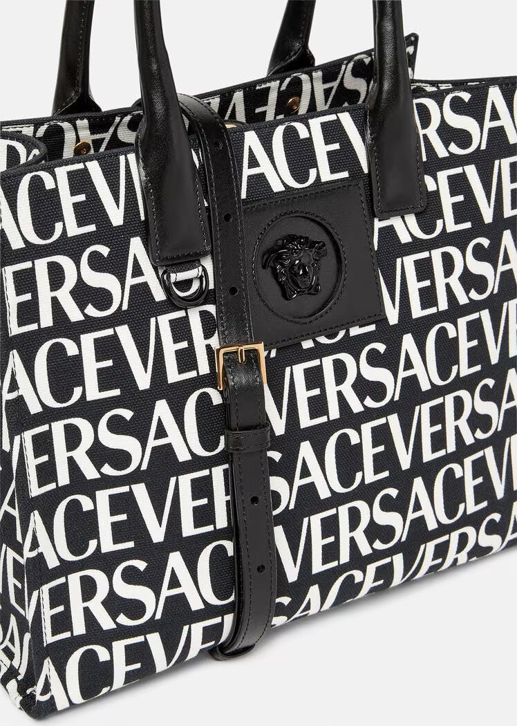 VERSACE ALLOVER TOTE BAG