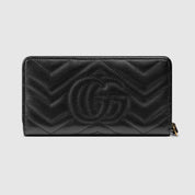 GG Marmont zip around wallet