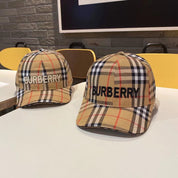 Fashion pattern striped alphabet baseball cap