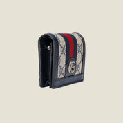 Ophidia GG card case wallet