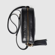 Soho small leather disco bag