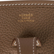 Hermès Evelyne PM Etoupe Clemence Gold Hardware