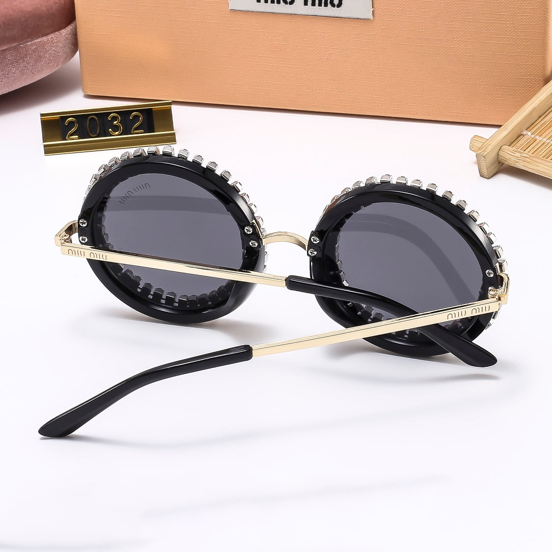 3 Color Women's Sunglasses—2032