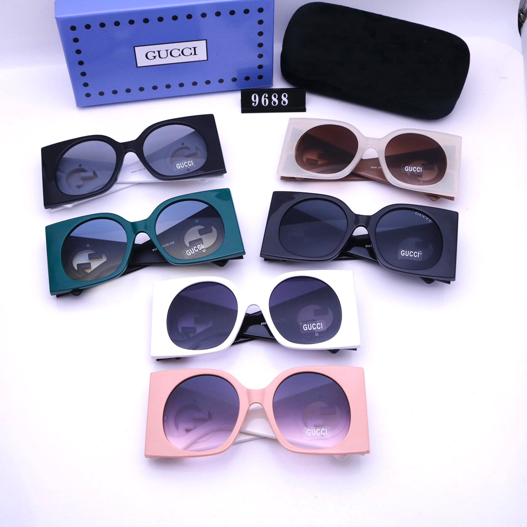 6 Color Women's Sunglasses—9688