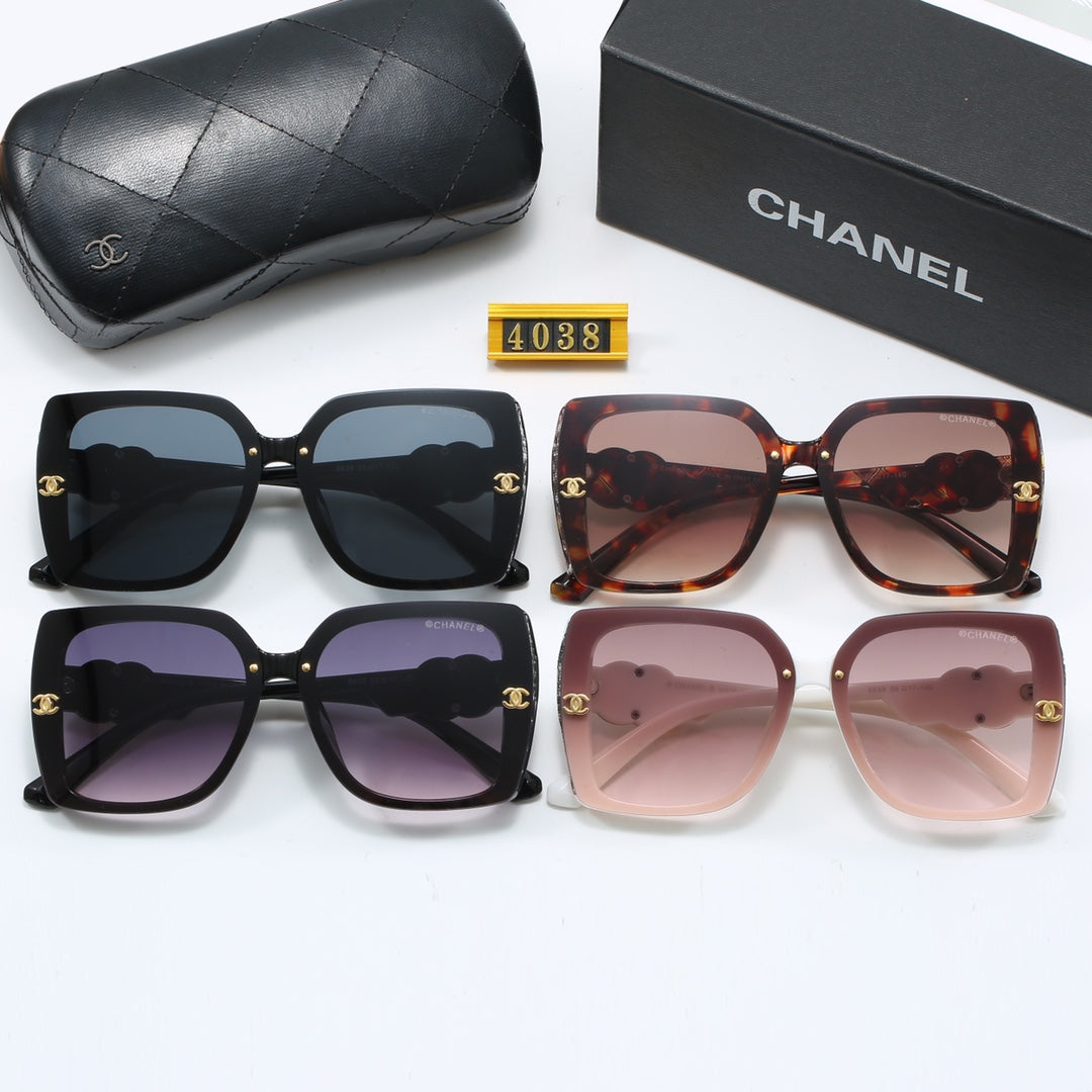 4 Color Women's Sunglasses—4038