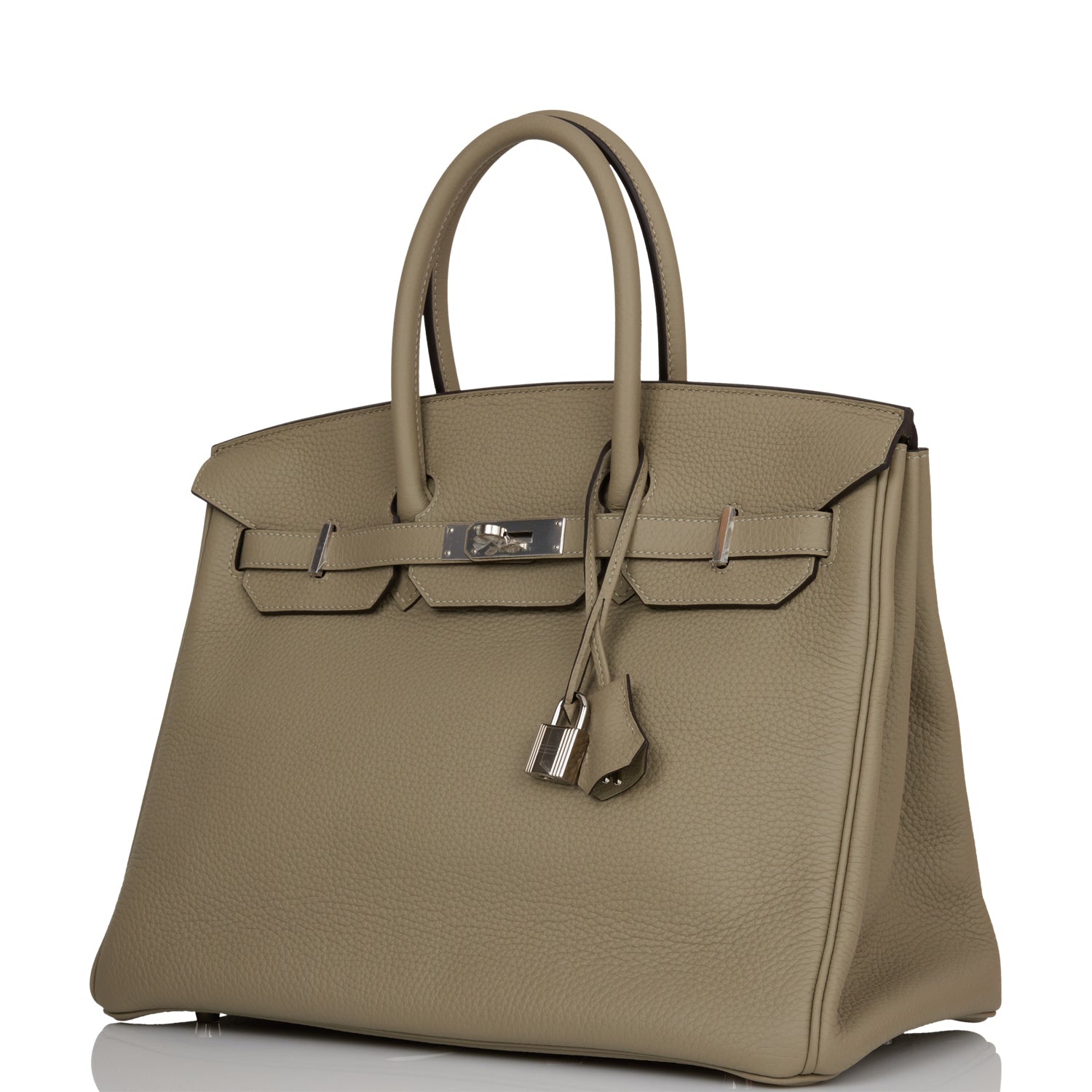 Hermès Birkin 35 Sage Clemence Palladium Hardware