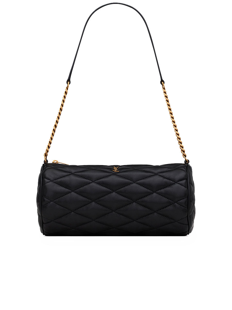 YSL Sade Small Tube Bag In Quilted Lambskin