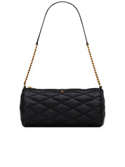 YSL Sade Small Tube Bag In Quilted Lambskin