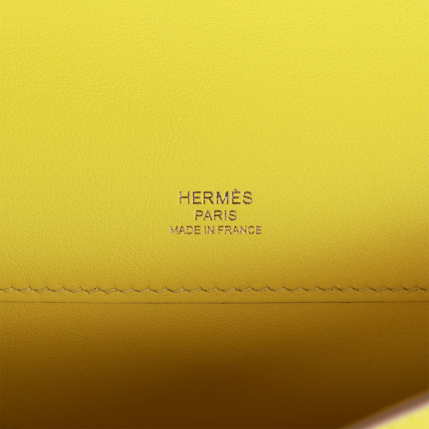 Hermès Kelly Cut Lime Swift Gold Hardware