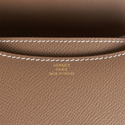 Hermès Constance 18 Etoupe Epsom Gold Hardware