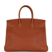 Hermès Birkin 35 Barenia Faubourg Gold Hardware