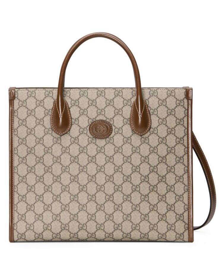 Gucci GG Small Tote Bag 659983 Coffee