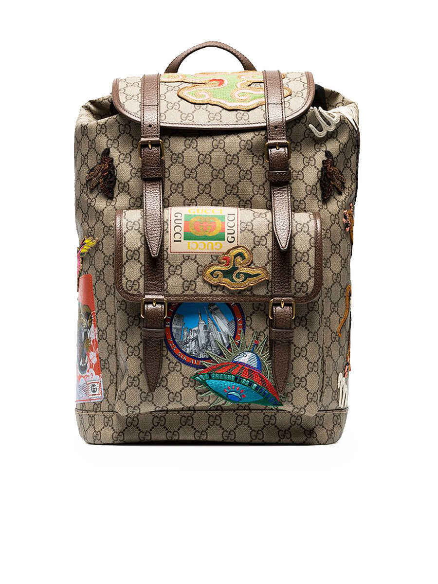 Gucci Courrier Soft GG Supreme Backpack