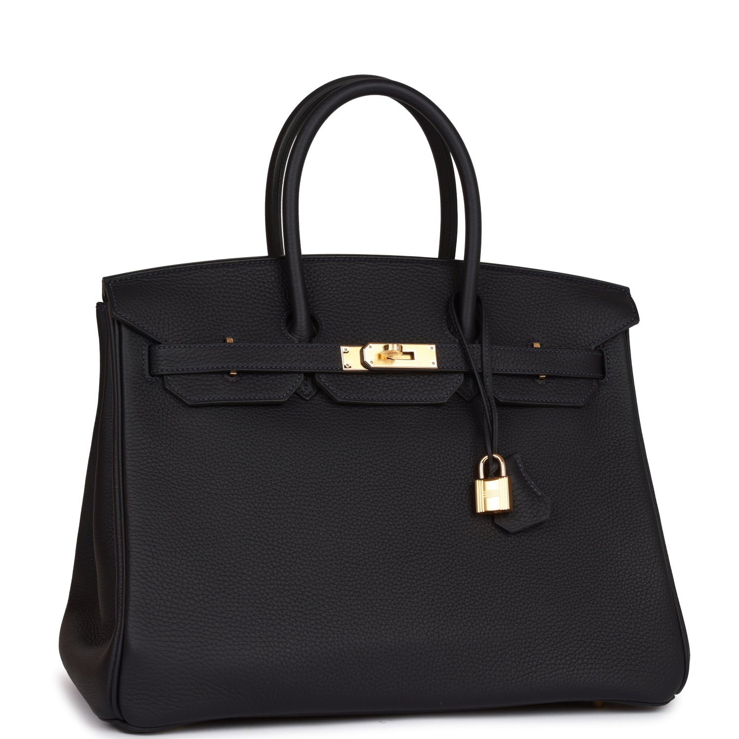 Hermès Birkin 35 Caban Clemence Gold Hardware