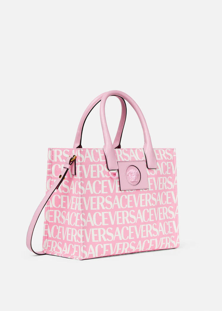 VERSACE ALLOVER TOTE BAG