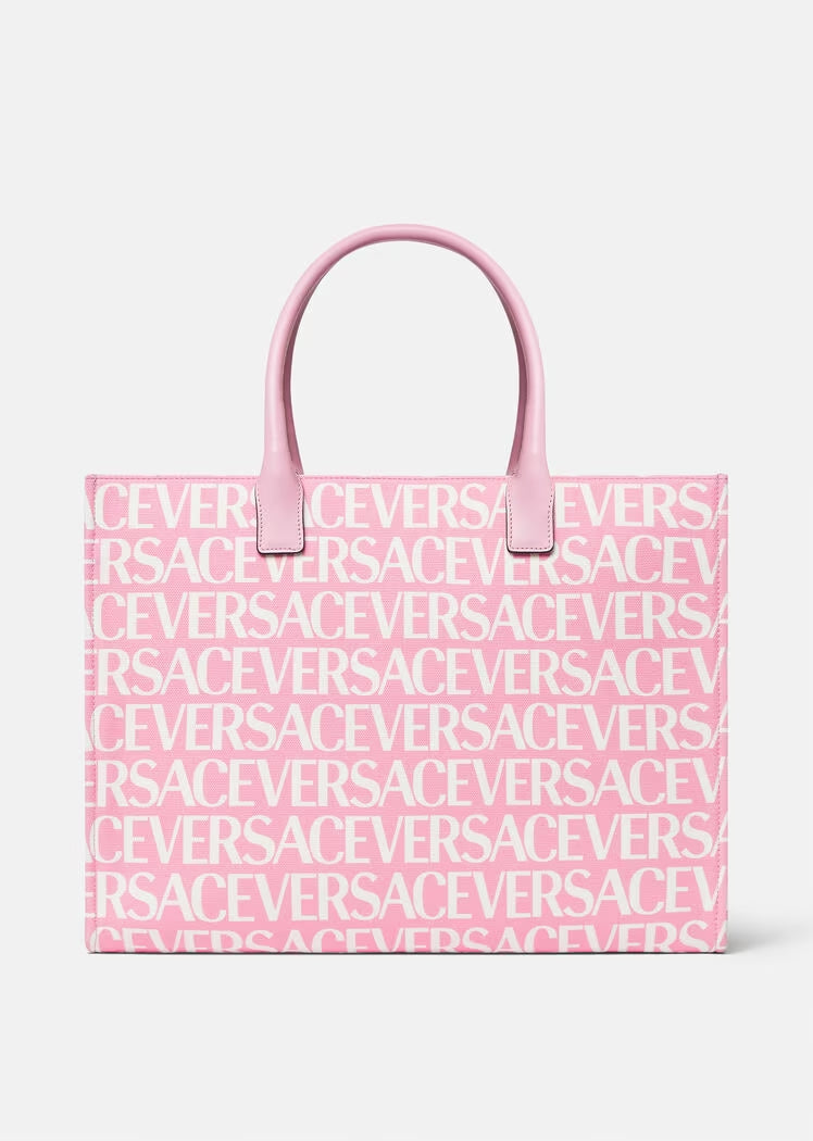 VERSACE ALLOVER LARGE TOTE BAG