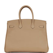 Hermès Birkin 35 Trench Clemence Gold Hardware