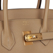 Hermès Birkin 35 Trench Clemence Gold Hardware